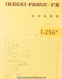 Ikegai-Fanuc-Ikegai Fanuc FX, Control Program Instructions B-99088 japanese Manual-FX-01